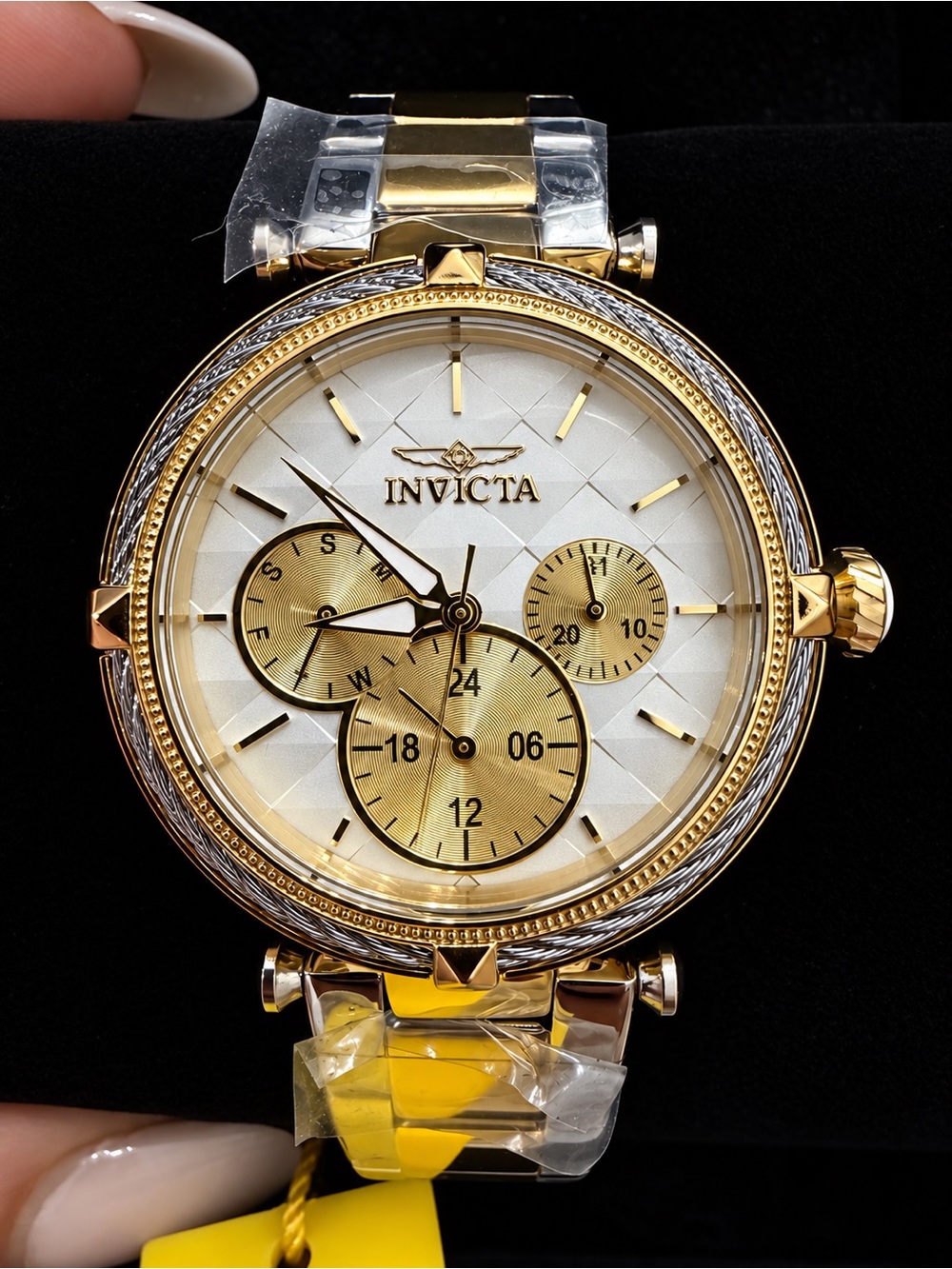Invicta Women’s The Bolt in Two Tone w/High Impact Elevated Case